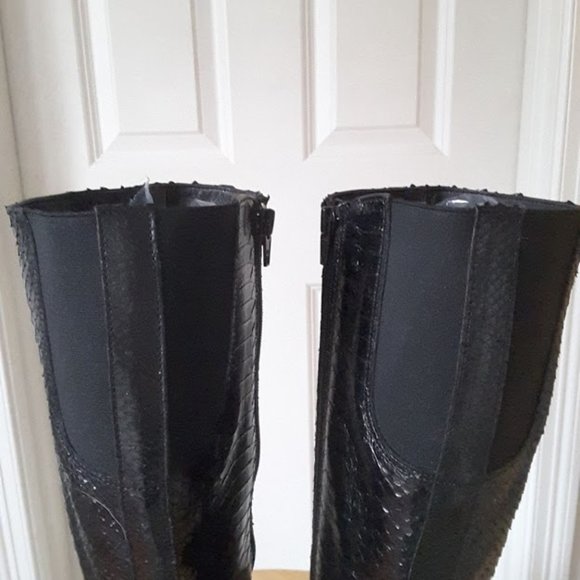 Attilio Gousti Leombruni/AGL Tall Snake Boot NWOB - Picture 8 of 9